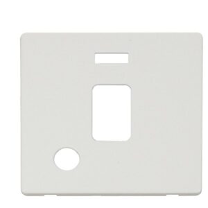 Click Scolmore - Click Definity 20A 1G Switch F/O Neon Plate Mw (SCP323MW)