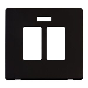 Click Scolmore - Click Definity 20A Sink & Bath Switch Neon Plate Mb (SCP324MB)