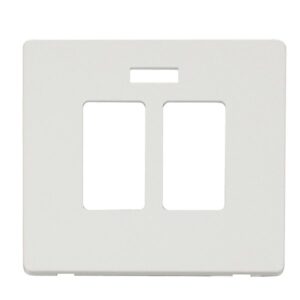 Click Scolmore - Click Definity 20A Sink & Bath Switch Neon Plate Mw (SCP324MW)