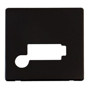 Click Scolmore - Click Definity 13A Fcu F/O (Lock) Plate Mb (SCP350MB)