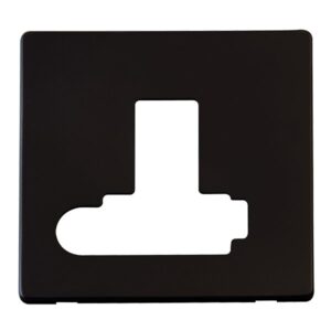 Click Scolmore - Click Definity 13A Fcu Switch F/O (Lock) Plate Mb (SCP351MB)