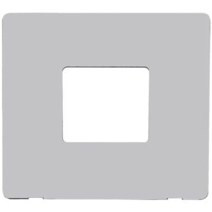 Click Scolmore - Click Definity 1G Plate Twin Apert. Mw (SCP402MW)