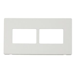 Click Scolmore - Click Definity 2G Plate (3X2) Apert. Mw (SCP406MW)