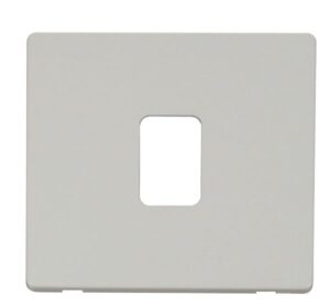 Click Scolmore - Click Definity 20A Dp Switch Cover Plate White (SCP422PW)