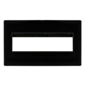 Click Scolmore - Click Definity 2G Plate 6 In-Line Apert. Mb (SCP426MB)