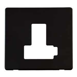Click Scolmore - Click Definity 13A Fcu Switch (Lock) Plate Mb (SCP451MB)