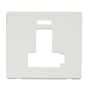 Click Scolmore - Click Definity 13A Fcu Switch (Lock) Plate Mw (SCP451MW)