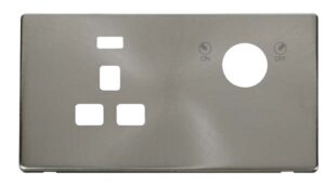 Click Scolmore - Click Definity 13A 1G Dp Lockable Skt Wih Neon Scp Bs (SCP655BS)