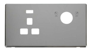 Click Scolmore - Click Definity 13A 1G Dp Lockable Skt Wih Neon Scp Ch (SCP655CH)