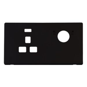 Click Scolmore - Click Definity 13A 1G Dp Lockable Skt Wih Neon Scp Mb (SCP655MB)