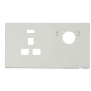 Click Scolmore - Click Definity 13A 1G Dp Lockable Skt Wih Neon Scp Mw (SCP655MW)