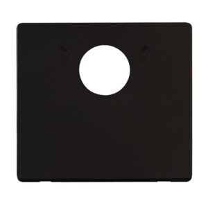 Click Scolmore - Click Definity 20A Dp Lockable Switch Cover Plate Mb (SCP660MB)