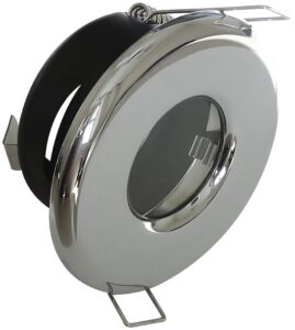 Accessories - Eterna Polished Chrome GU10 Mains Shower Light Converter (SLGUCR)