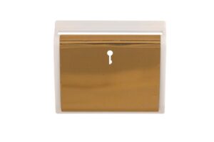 Click Scolmore - Click New Media White Polished Brass (SP620WHBR)