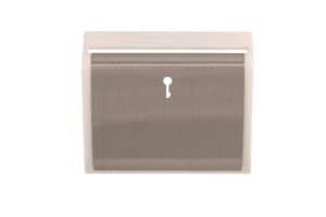Click Scolmore - Click New Media White Stainless Steel (SP620WHSS)