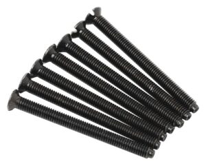 Click Essentials Define 3.5Mm Dia 40Mm Long Screws (Bag 100) Black Nickel