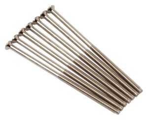 Click Essentials Standard 3.5Mm Dia.75Mm Long Screws (Bag 100) Chrome