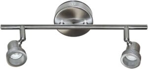 Eterna 50W Max GU10 Twin Bar Spotlight