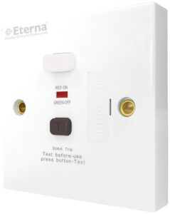 Eterna Single Fused A Rated Rcd Spur