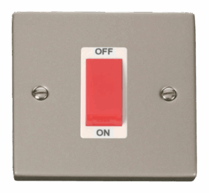 Click Scolmore - Click Deco 1 Gang 45A Dp Switch White (VPPN200WH)