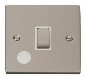 Click Scolmore - Click Deco 20A 1 Gang Dp Ingot Switch With Flex Outlet White (VPPN522WH)