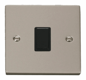 Click Scolmore - Click Deco 20A 1 Gang Dp Switch Black (VPPN622BK)