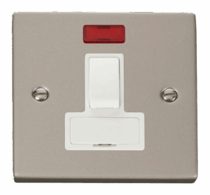 Click Scolmore - Click Deco 13A Fused Switched Connection Unit With Neon White (VPPN652WH)