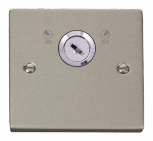 Click Scolmore - Click Deco 20A Double Pole Key Lockable Switch (VPPN660)