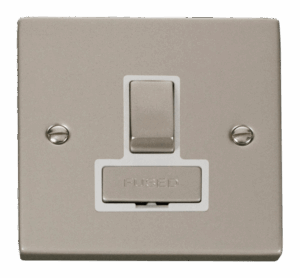 Click Scolmore - Click Deco 13A Fused Ingot Switched Connection Unit White (VPPN751WH)