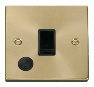 Click Scolmore - Click Deco 20A 1 Gang Dp Switch With Flex Outlet Black (VPSB022BK)
