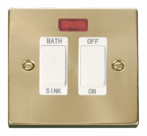 Click Scolmore - Click Deco 20A Dp Sink/Bath Switch White (VPSB024WH)