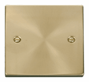 Click Scolmore - Click Deco 1 Gang Blank Plate (VPSB060)