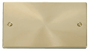 Click Scolmore - Click Deco 2 Gang Blank Plate (VPSB061)