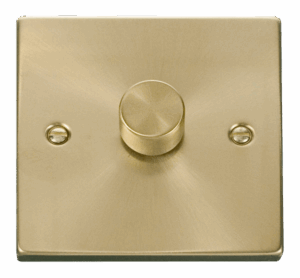Click Scolmore - Click Deco Vpsb 1Gang 2Way 100W Led Dimmer Switch (VPSB161)