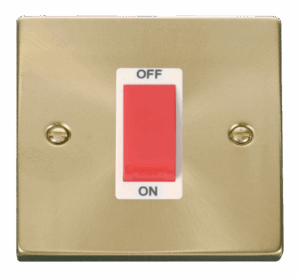 Click Scolmore - Click Deco 1 Gang 45A Dp Switch White (VPSB200WH)