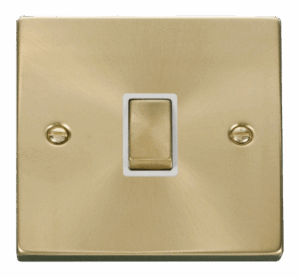Click Scolmore - Click Deco 20A 1 Gang Dp Ingot Switch White (VPSB722WH)