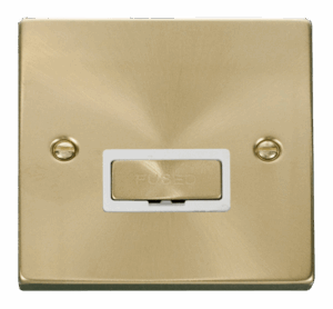 Click Scolmore - Click Deco 13A Fused Ingot Connection Unit White (VPSB750WH)