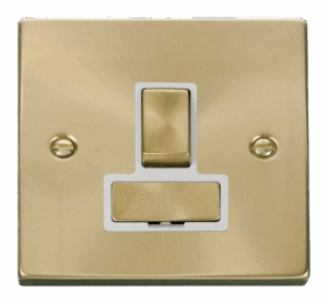 Click Scolmore - Click Deco 13A Fused Ingot Switched Connection Unit White (VPSB751WH)