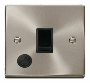 Click Scolmore - Click Deco 20A 1 Gang Dp Switch With Flex Outlet Black (VPSC022BK)