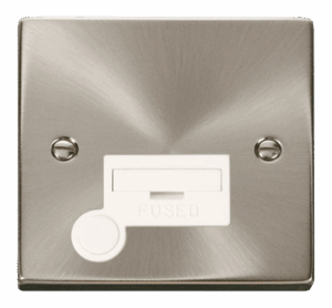 Click Scolmore - Click Deco 13A Fused Connection Unit With Flex Outlet White (VPSC050WH)