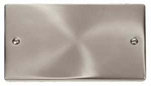 Click Scolmore - Click Deco 2 Gang Blank Plate (VPSC061)