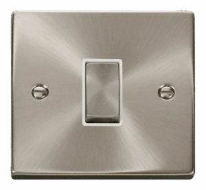 Click Scolmore - Click Deco 1 Gang 2 Way Ingot 10Ax Switch White (VPSC411WH)
