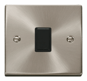 Click Scolmore - Click Deco 20A 1 Gang Dp Switch Black (VPSC622BK)