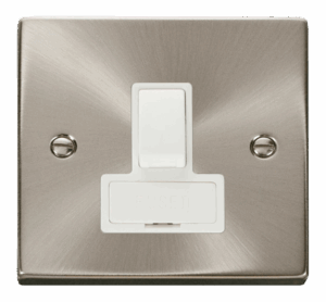 Click Scolmore - Click Deco 13A Fused Switched Connection Unit White (VPSC651WH)