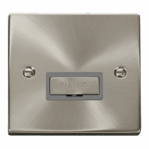 Click Scolmore - Click Deco 13A Ingot Fused Connection Unit (VPSC750GY)
