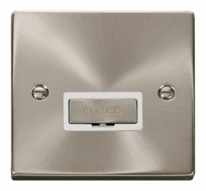 Click Scolmore - Click Deco 13A Fused Ingot Connection Unit White (VPSC750WH)