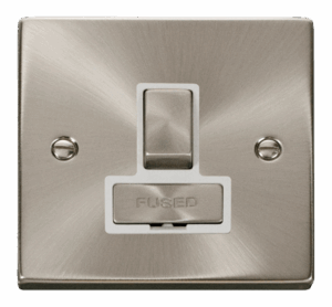 Click Scolmore - Click Deco 13A Fused Ingot Switched Connection Unit White (VPSC751WH)