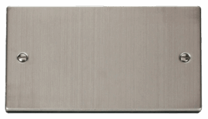 Click Scolmore - Click Deco 2 Gang Blank Plate (VPSS061)