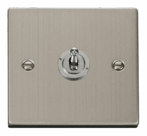 Click Scolmore - Click Deco 1 Gang 2 Way 10Ax Toggle Switch (VPSS421)