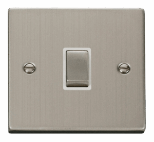 Click Deco 20A 1 Gang Dp Ingot Switch White